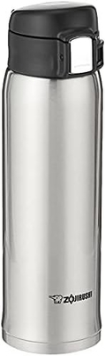 Zojirushi SM-SA60BA Taça isolada a vácuo de aço inoxidável, 1 contagem (embalagem de 1), preta, 20 oz