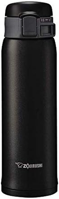 Zojirushi SM-SA60BA Taça isolada a vácuo de aço inoxidável, 1 contagem (embalagem de 1), preta, 20 oz
