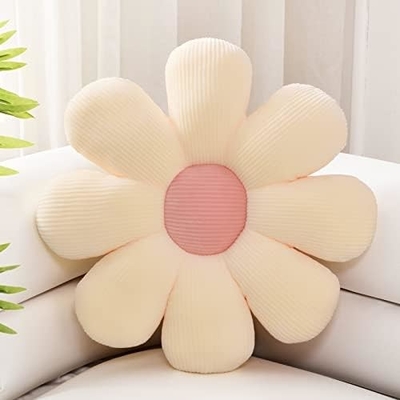 Almofada de flores, Decoração de Natal de flores, almofada de assento, decoração de quarto e plush