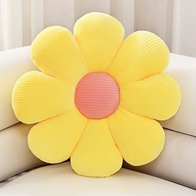 Almofada de flores, Decoração de Natal de flores, almofada de assento, decoração de quarto e plush
