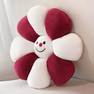 Almofada de flores, Decoração de Natal de flores, almofada de assento, decoração de quarto e plush