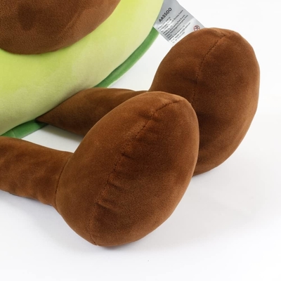 16.5 polegadas aconchegado fruta de abacate recheado suave de pelúcia jogar travesseiro presente para crianças, comida em forma de jogar travesseiro brinquedo para o Natal