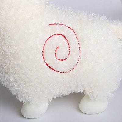 Brinquedo de lã de alpaca, animal de pelúcia de alpaca, boneca grande de 18 polegadas, almofada de pelúcia, almofada macia e fofa, super Natal de São Valentim.