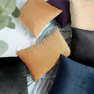 NTBAY 2 Pacotes de almofadas Velvet King com fecho fechado, super suave e aconchegante Luxury Fuzzy Flannel Pillow Cases com fecho fechado, 20x36