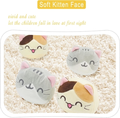 REFAHB Cute Plush Pillow Throw Pillow Removable Stuffed Animal Toys Regalos criativos para meninas (Kitten)
