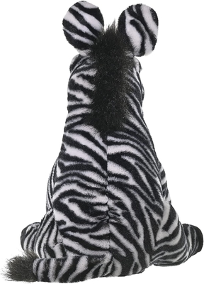 República Selvagem Zebra Plush, Animal Recheado, Brinquedo Plush, Presentes para Crianças, Cuddlekins 12 polegadas, Multicolor