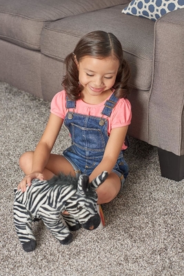 República Selvagem Zebra Plush, Animal Recheado, Brinquedo Plush, Presentes para Crianças, Cuddlekins 12 polegadas, Multicolor
