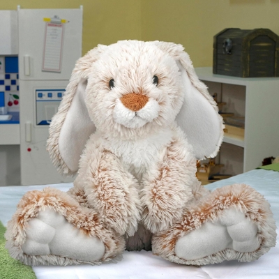 Melissa & Doug Burrow Coelho Coelhinho Animal Recheado (9 polegadas)
