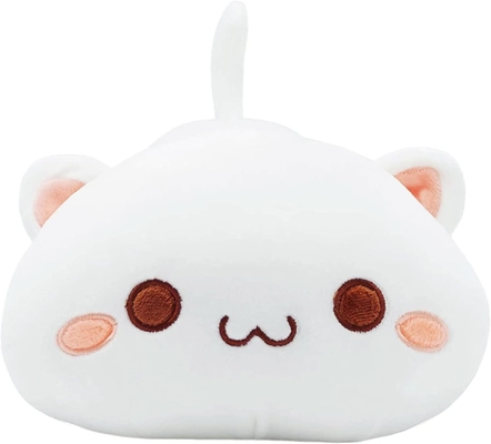 Onsoyours Kitten Cute Plush Toy 25.5 &quot; Animal de estimação recheado Kitty Anime Soft Cat Large Plush Pillow para crianças (Branco A, 25.5