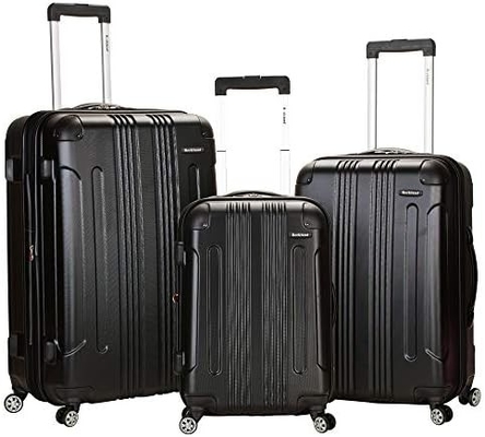 Bagagem expansível com rodas giratórias, multicolor, de 20 polegadas