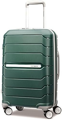 Lado duro expansível com rodas duplas, de 21 polegadas, branco
