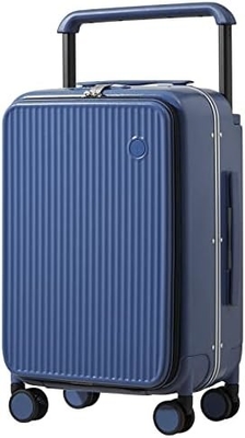 Bagagem Larga Manobra Luxo Design Valiança de Viagem de Rolamento PC Hardside com Alumínio Quadro Rodas Spinner ocos,
