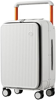 Bagagem Larga Manobra Luxo Design Valiança de Viagem de Rolamento PC Hardside com Alumínio Quadro Rodas Spinner ocos,