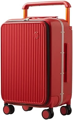 Bagagem Larga Manobra Luxo Design Valiança de Viagem de Rolamento PC Hardside com Alumínio Quadro Rodas Spinner ocos,