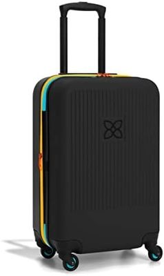 Mala durável com painel de compressão externo em malha anti-amassamento e alça de compressão projetada para viagens sem complicações