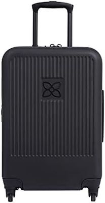 Mala durável com painel de compressão externo em malha anti-amassamento e alça de compressão projetada para viagens sem complicações