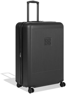 22 polegadas de viagem bagagem de lado duro, bagagem durável de casca dura, bagagem rolante leve para mulheres, bagagem de transporte