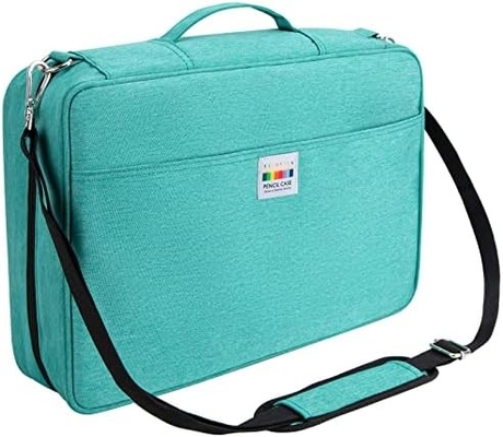 300 slots caixa de lápis de cor - organizador de caixa de caneta com envoltório e fecho, suporte de camadas múltiplas para Prismacolor caneta colorida