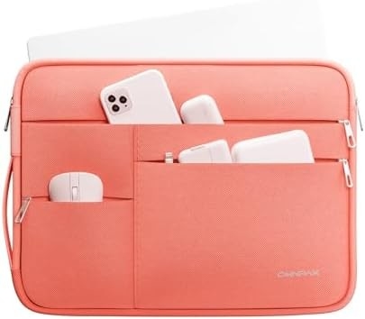 Adequado para,MacBook Pro 13-14 polegadas, PET reciclado laptop carregando caixa com alça e bolso de acessórios