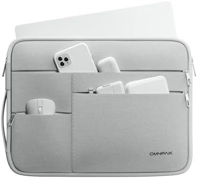 Adequado para,MacBook Pro 13-14 polegadas, PET reciclado laptop carregando caixa com alça e bolso de acessórios