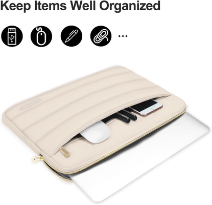 Adequado para MacBook Air/Pro, laptop de 13 a 13,3 polegadas, adequado para MacBook Pro 14 polegadas de poliéster embalagem horizontal com pequeno