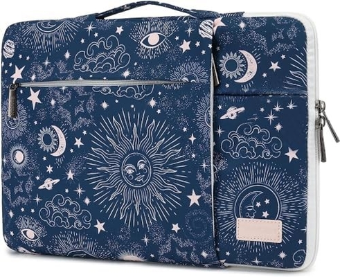Saco de caixa de manga protetora para laptop,Cobre de laptop com alça e alça de bagagem para iPad 12,9 polegadas,MacBook Pro Air 13&quot;