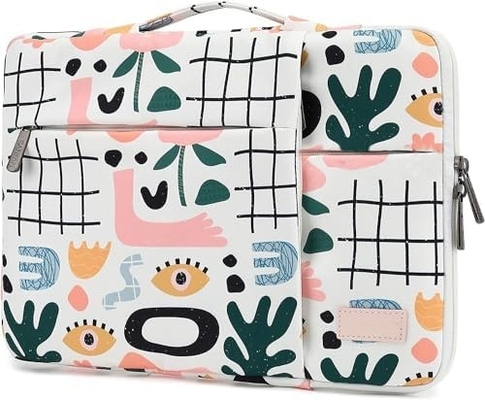 Saco de caixa de manga protetora para laptop,Cobre de laptop com alça e alça de bagagem para iPad 12,9 polegadas,MacBook Pro Air 13&quot;