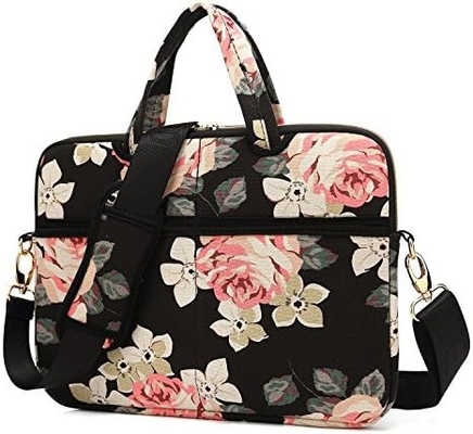 Red Bohemia Patten Laptop à prova d'água ombro Saco de mensageiro Manga para 12 polegadas 13,3 polegadas Laptop