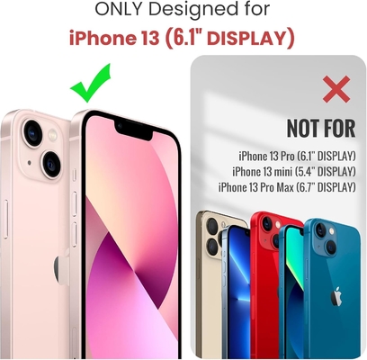Caixa do iPhone 13, carteira com fecho com 7 cartões, pulseira magnética de couro