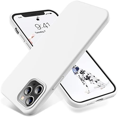 Capa do iPhone 12 Pro Max, Proteção de grau militar, Silicone à prova de choque, Anti-impressão digital e anti-deslizamento, Capa do telefone