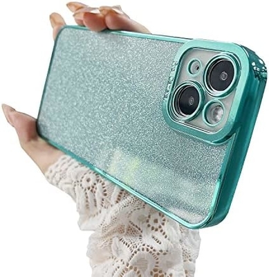 iPhone 12 Pro Max design de caixa transparente, built-in brilho luxo papel brilhante, pop e bonito