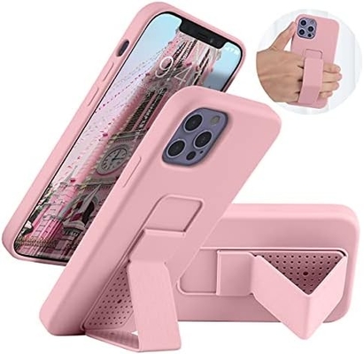 Caixa de kickstand de silicone compatível com a caixa do iPhone 11 (6,1 polegadas) Stand vertical e horizontal