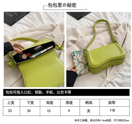 Bolsa de ombros pequena para mulheres Bolsa de crossbody da moda Bolsas de couro à prova d'água Bolsas de mão de embreagem Tote Bolsas de design