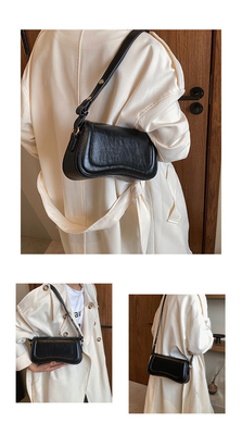 Bolsa de ombros pequena para mulheres Bolsa de crossbody da moda Bolsas de couro à prova d'água Bolsas de mão de embreagem Tote Bolsas de design