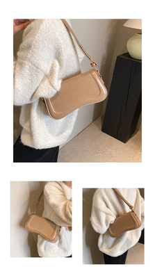 Bolsa de ombros pequena para mulheres Bolsa de crossbody da moda Bolsas de couro à prova d'água Bolsas de mão de embreagem Tote Bolsas de design