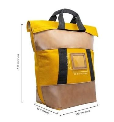 Saco de Correio Resistente ao Fogo Feito sob encomenda Com o revestimento de couro de tufo, fundo quadrado, alças de palmeira duráveis e fechado, é certamente um produto valioso em todos os escritórios, salas de correio ou armazéns!