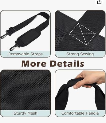 Wire Mesh Beach Bag, Large Beach Tote Bag, With Zipped Pockets, Suitable For Family Pool Bags, Essential For Toys And Vacations