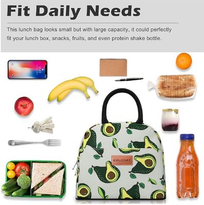 Caixas de almoço isoladas para mulheres e homens, sacos de almoço reutilizáveis para adultos, adequados para trabalho, piqueniques ou viagens