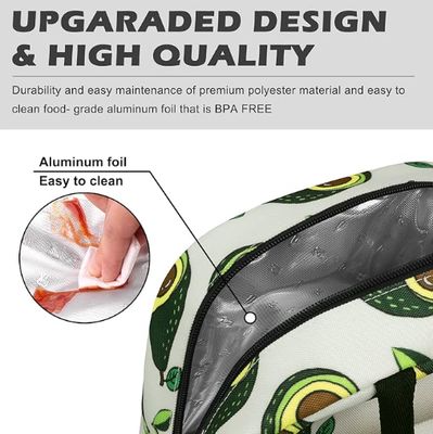 Caixas de almoço isoladas para mulheres e homens, sacos de almoço reutilizáveis para adultos, adequados para trabalho, piqueniques ou viagens