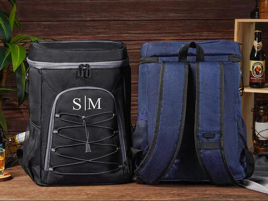 Mochila personalizada para refrigerador de padrinhos, mochila térmica personalizada para almoço, bolsa de cerveja isolada bordada, mochila para piquenique de golfe, presente para padrinhos