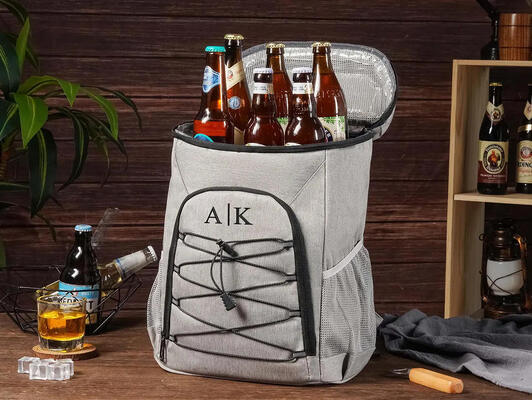 Mochila personalizada para refrigerador de padrinhos, mochila térmica personalizada para almoço, bolsa de cerveja isolada bordada, mochila para piquenique de golfe, presente para padrinhos