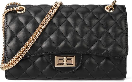 Bolsa de Crossbody Quilted para Mulheres Bolsa de Mulheres da Moda com Bolsas de Design de Cadeia