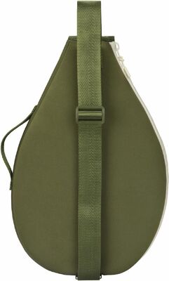 Capa Protetora Acolchoada de Neoprene para Raquete de Tênis com Bolso | Design de Manga Macia, 2 Compartimentos, Serve para Raquetes de Tênis, Squash, Badminton, Transporte em Ombro Único ou Transversal