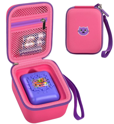 Estojo de Transporte Personalizado para Animal de Estimação Digital Interativo Bitzee | Bolso para Bateria e Alça de Mão Destacável, Previne Quedas e Arranhões, Armazenamento para Viagem e Presente, Apenas Caixa