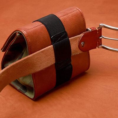 Bolsa para Câmera Mirrorless CANPIS, Bolsa Pequena de Couro para Lente, Bolsa de Viagem para Fotografia, Bolsa de Armazenamento para Viagem ao Ar Livre