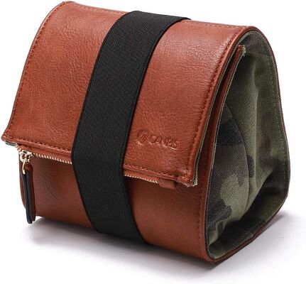 Bolsa para Câmera Mirrorless CANPIS, Bolsa Pequena de Couro para Lente, Bolsa de Viagem para Fotografia, Bolsa de Armazenamento para Viagem ao Ar Livre