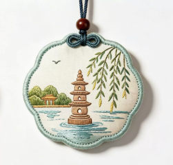 Sachês estilo chinês, amuletos bordados, pingentes de sorte, sachês com borlas, presentes de festival, sachês feitos sob medida