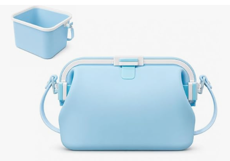 Saco de bolso à prova d'água, bolsa de praia de verão feminina, Tote dobrável reutilizável para almoço, viagens e uso diário