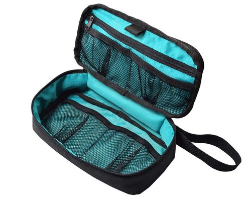 Forro de Mesh Pocket Inside 210T do exemplo de EVA Fascia Gun Electronic Hard