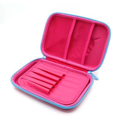 ODM 60Pcs Unicorn EVA Pencil Case 3D que imprime Logo Pink Color